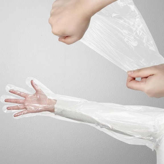 Veterinary Dressing Gutting Gloves Disposable Gloves Hunting Field Gloves