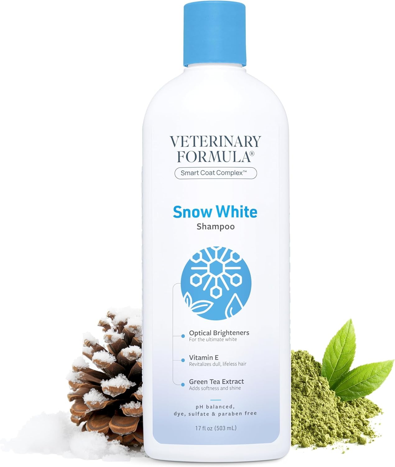 Veterinary Formula Smart Coat Complex Snow White Shampoo for Dogs and