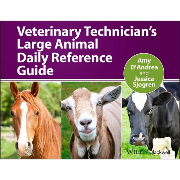 Veterinary Technician's Large Animal Daily Reference Guide (Paperback)