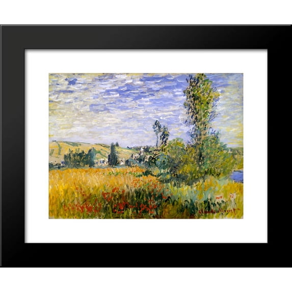 Vetheuil 20x24 Framed Art Print by Monet, Claude