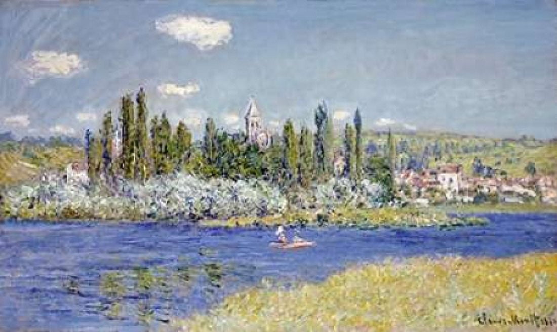 Vetheuil Canvas Art - Claude Monet (12 x 18)