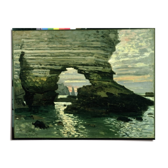 Vetheuil In The Fog, 1879 Photograph - Claude Monet - 10x12 - Wall Art Print - UNFRAMED