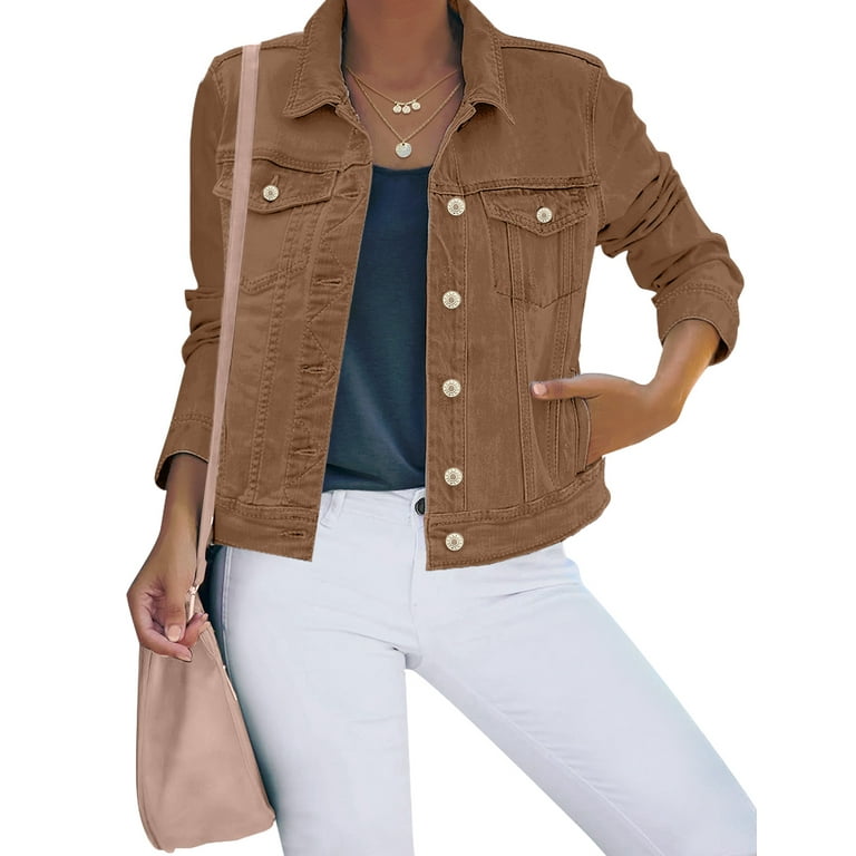 Walmart womens jean jacket outlet
