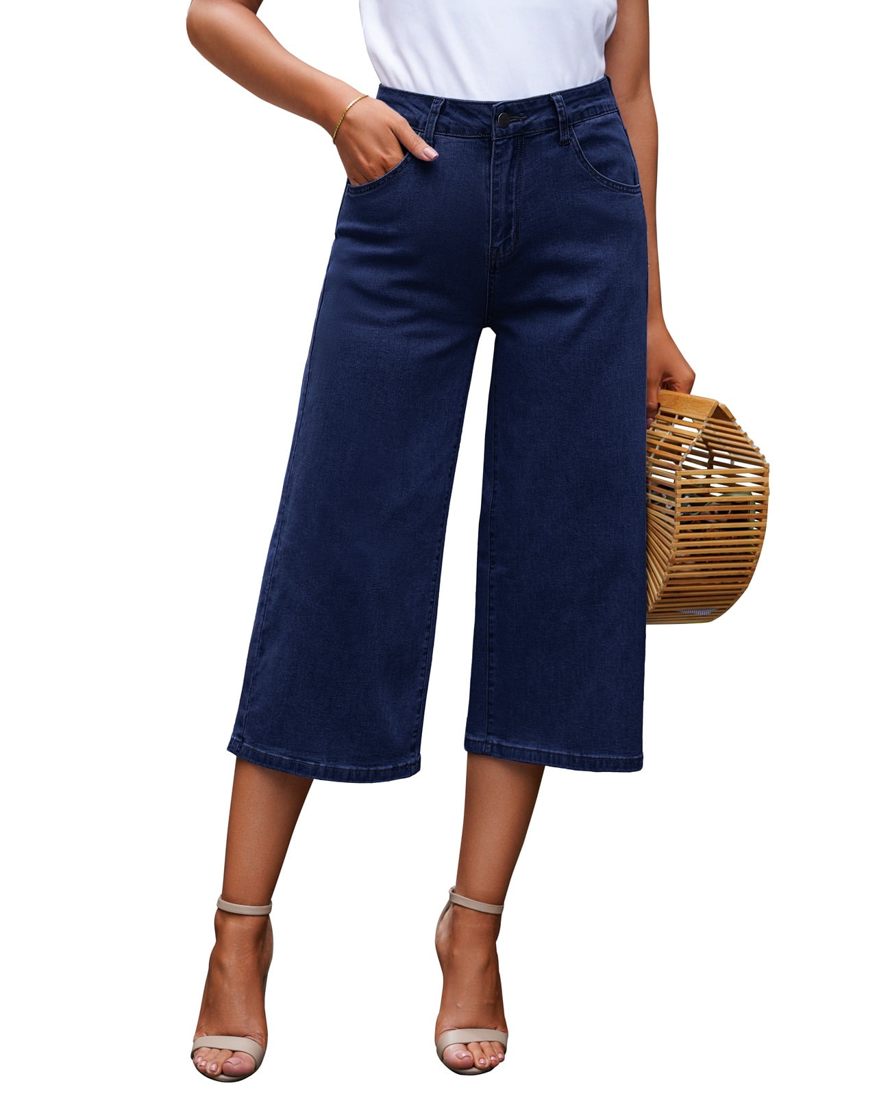 Cropped jeans sale size 18
