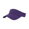 thumbnail image 1 of Veting Unisex Solid Color Sun Visor Hat, Lightweight Adjustable Empty Top Sports Cap, Breathable Running Baseball Visor for Men Women Golf Hiking Outdoor Sun Protection,Dark Purple, 1 of 7