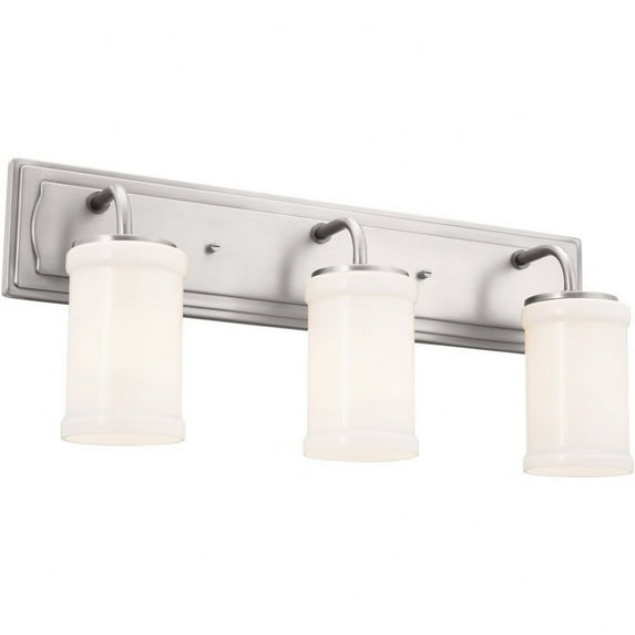 Vetivene 3-Light Bathroom Vanity Light in Classic Pewter
