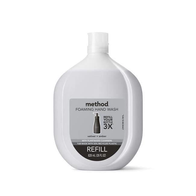 Vetiver & Amber Scent Foam Hand Wash - 28 oz