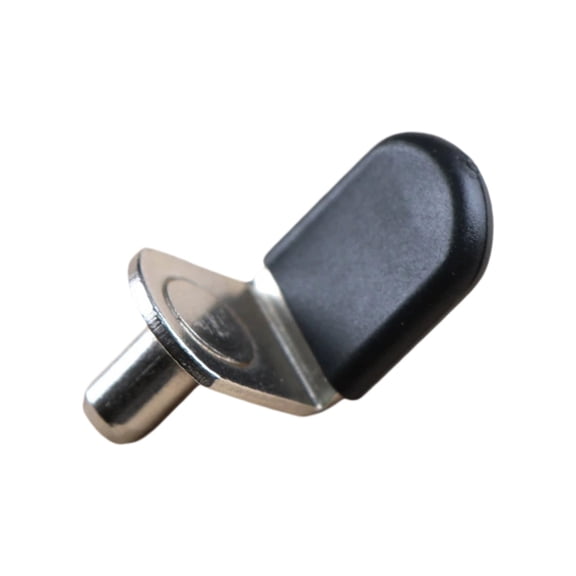 VetlifeHome 10Pcs Shelf Support Pegs L-Shaped Support Bracket Pegs Shelf Pin with Rubber Sleeve