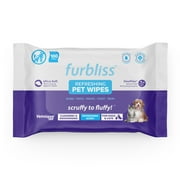 Vetnique Labs Furbliss Hygienic Pet Wipes for Dogs & Cats, Refreshing Scent, 100 Count