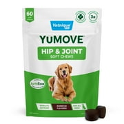 Vetnique Labs YuMove Hip and Joint Soft Chews, Barbecue Flavored, Supplements for Adult Dogs, 60 Count