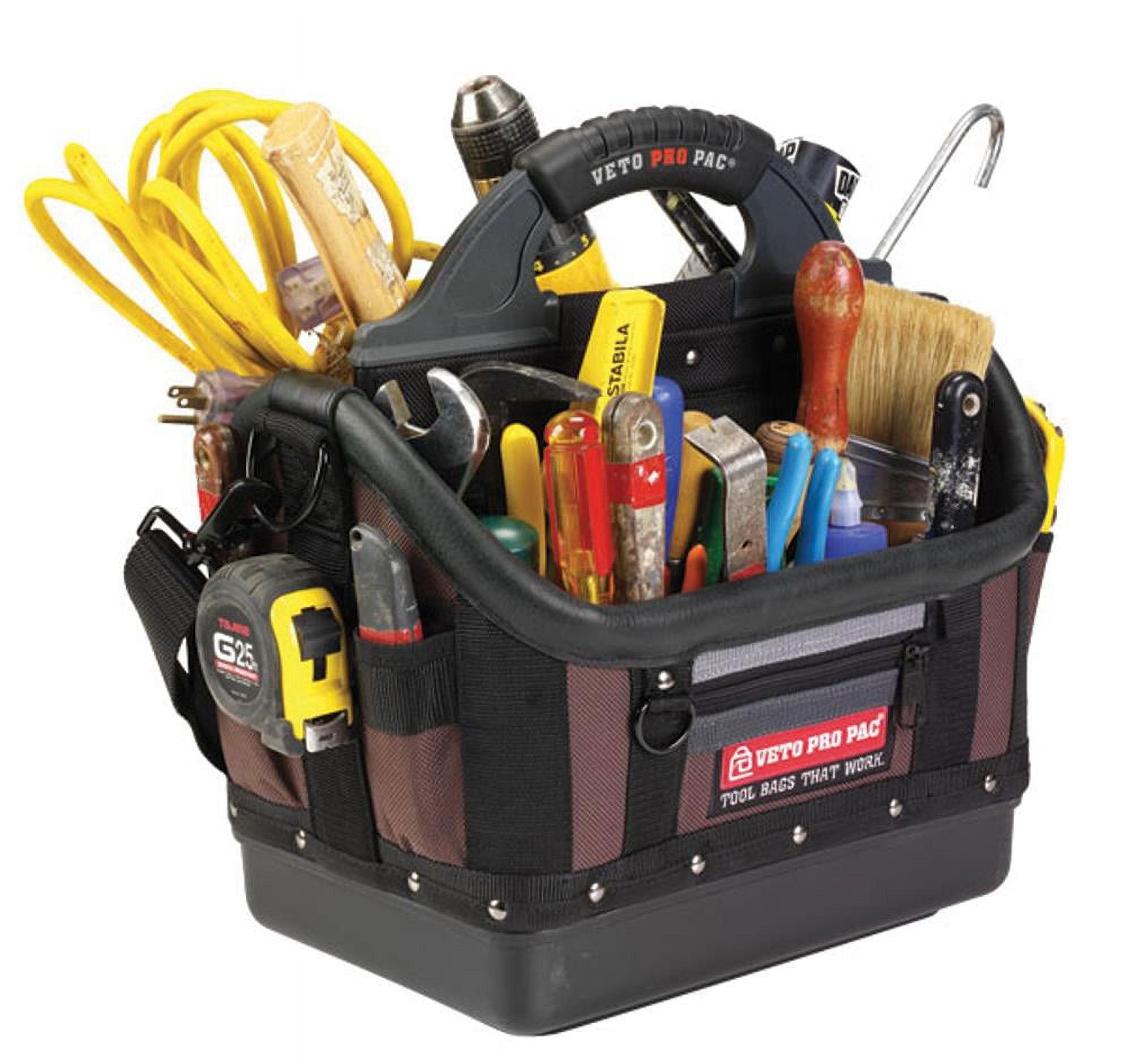 Veto Pro Pac-OT-LC Model OT-LC Open Top Tool Bag