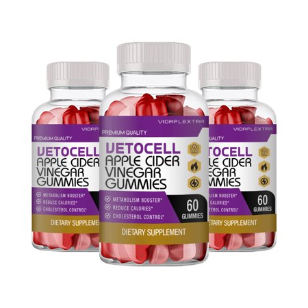 Vetocell ACV - Vetocell Apple Cider Vinegar Metabolism Booster Gummies (3 Pack)