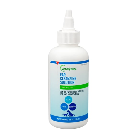 Vetoquinol Ear Cleansing Solution, 4 oz
