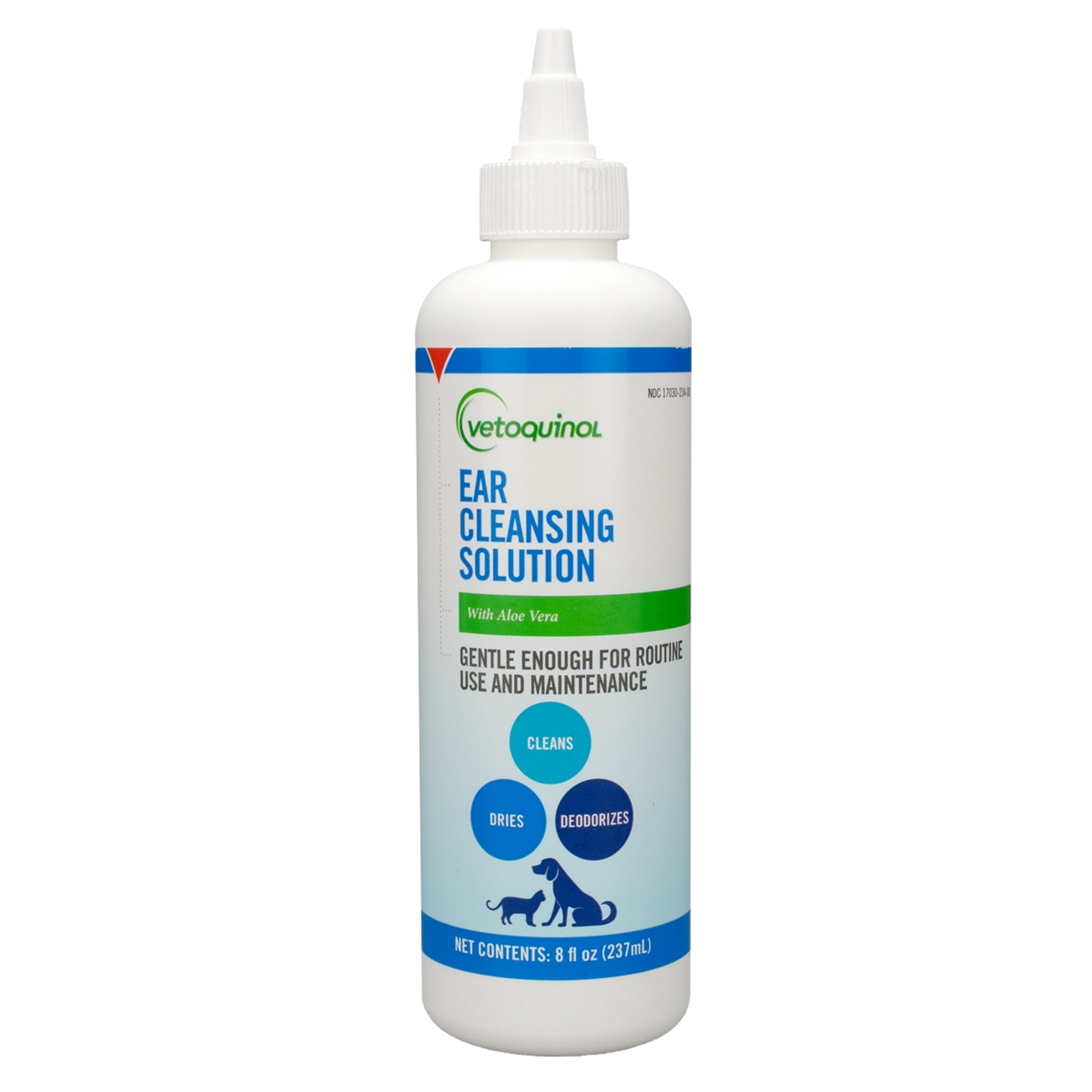 Vetoquinol Ear Cleansing Solution, 8 fl oz