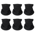 thumbnail image 1 of Vetpw 6 Pack Summer UV Protection Cooling Neck Gaiter Face Clothing Neck Gaiter Mask Scarf Sunscreen Breathable Bandana for Women Men, 1 of 8