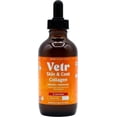 thumbnail image 1 of Vetr Skin & Coat Collagen for Dogs, Bacon Flavored Liquid Supplement, 4 oz (120mL), Vet-Formulated USA, 1 of 8