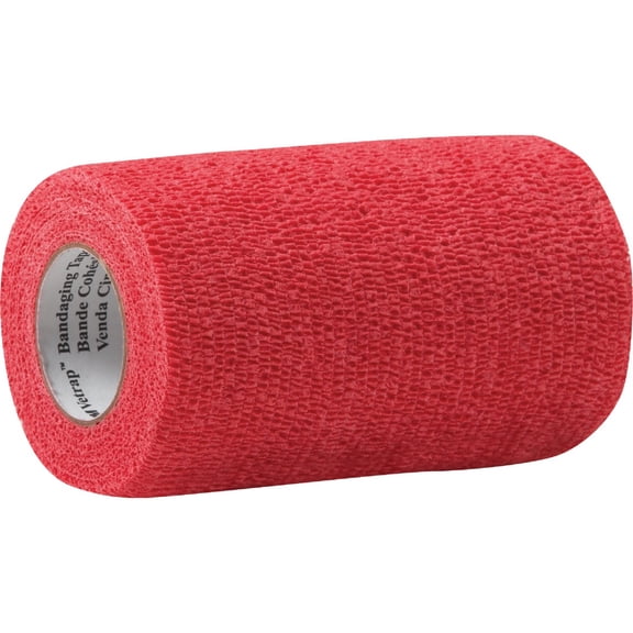 Vetrap 4" x 5 Yard Roll - Red