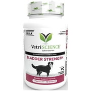 VetriScience Bladder Health for Dogs, Urinary Tract Support, 90 Chewable Smoke Flavored Tablets