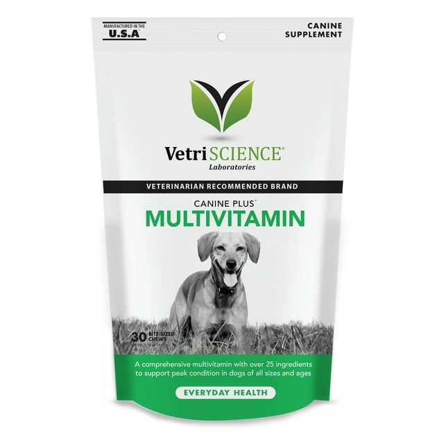 VetriScience Canine Plus Multivitamin for Dogs Vet Dog