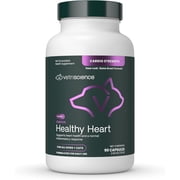 VetriScience Omega Healthy Heart Capsules for Dogs & Cats, 90 Count