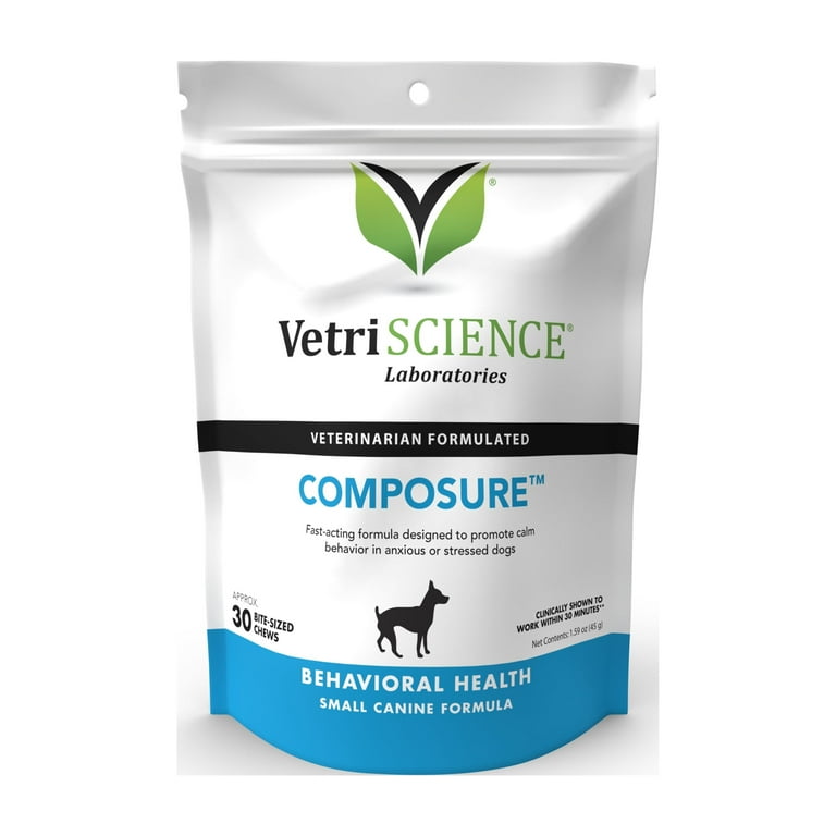 VetriScience Composure Mini for Small Dog Breeds Behavior Calming