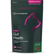 VetriScience Everyday Gut Health Chews for Cats, Duck, 60 Count