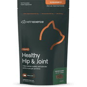 VetriScience GlycoFlex 2 Chicken Liver Flavored Soft Chews Joint Supplement for Cats, 60 count
