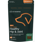 VetriScience GlycoFlex 3 Extra Strength Healthy Hip & Joint Chicken-Flavored Chews for Dogs, 120 count