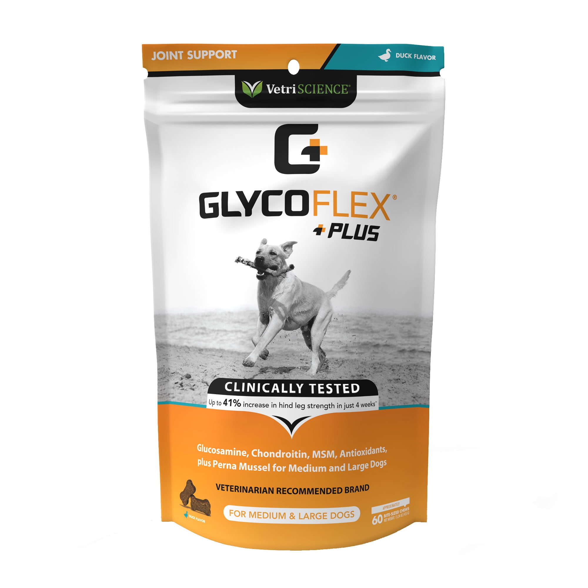 VetriScience GlycoFlex Plus Joint Support Bite-Sized Medium and Large Dog Chews VetriScience GlycoFlex Plus Joint Support Bite-Sized Medium and Large Dog Chews