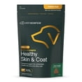 thumbnail interactive-video image 1 of VetriScience Extra Strength Healthy Skin and Coat Chews for Dogs, Duck Flavor, 40 Count Bag, 1 of 13