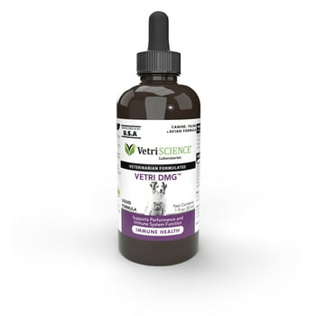 VetriScience Vetri-DMG Immune Health Dog, Cat & Bird Liquid Formula, 28-mL