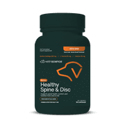 VetriScience Healthy Spine & Disc Bone Health Calcium Capsules for Dog, Unflavored 90 Count Bottle