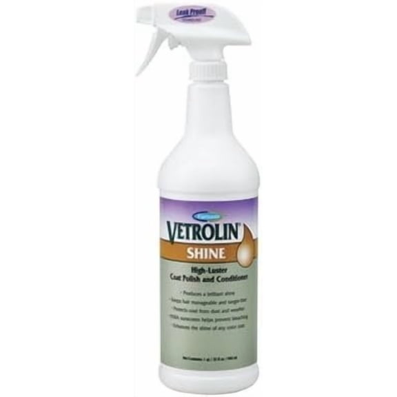 Vetrolin Shine Coat Polish & Conditioner, 32-oz.