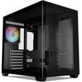 thumbnail image 1 of Vetroo AL900 ATX Computer PC Case 270° Full View Tempered Glass Pre-Installed ARGB & PWM FDB Fan in Rear 360mm Radiator Support High-Air flow Perforated Up to 10 fans Support for 40 Series GPUs -Black, 1 of 10