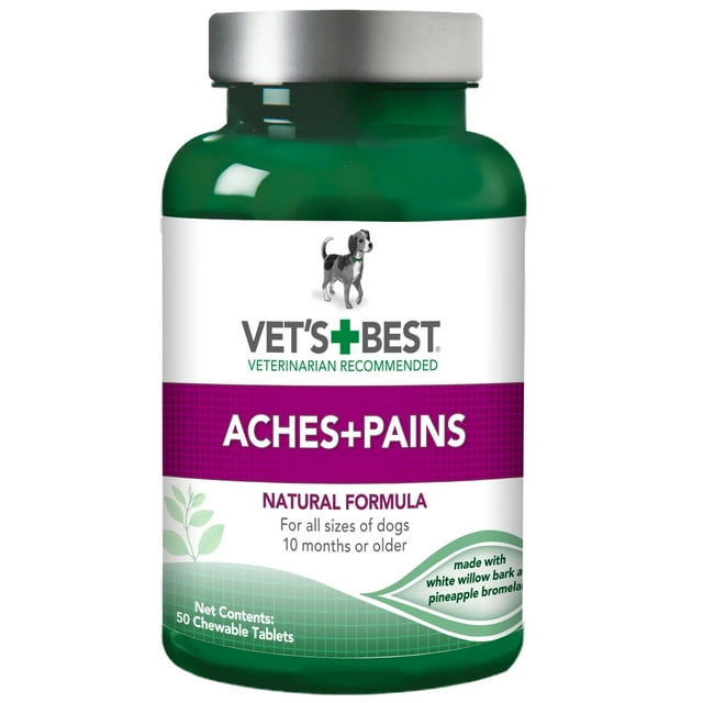 Vets Best Aspirin Free Aches & Pains Relief for Dogs, Vet Formulated