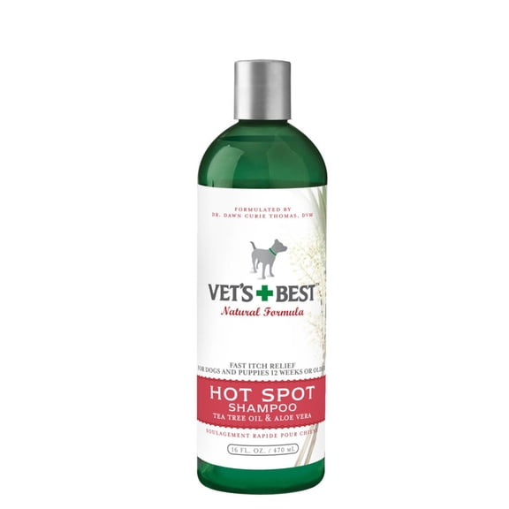 Vets Best Hot Spot Itch Relief Shampoo for Dogs - 16 oz