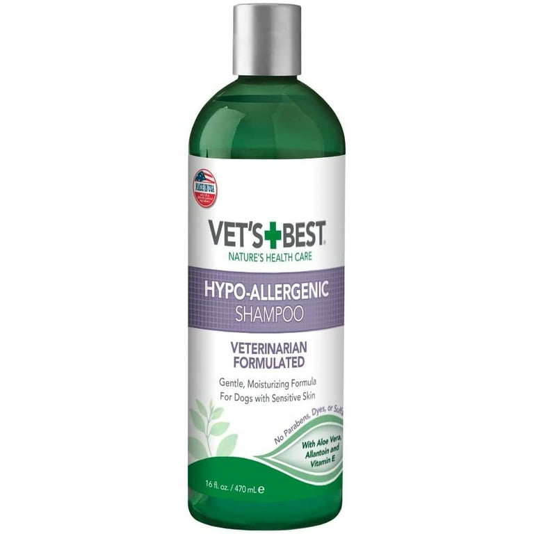 Vets Best Hypo Allergenic Shampoo for Dogs 16 oz