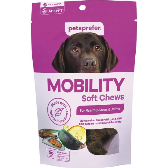 Vets Plus Pets Prefer Mobility Dog Chews - Pack of 12