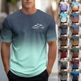 thumbnail image 1 of Vetsdori Athletic Shirts for Men Short Sleeve Printed Pullover Fashion Summer Casual Graphic Crew Neck Mens T-Shirts, 1 of 4