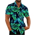 thumbnail image 1 of Vetsdori Button up Shirts for Men Short Sleeve Pockets Work Shirts Gift for Men Summer Tops Collared Hawaiian Ropa Para Hombre Graphics Mens T-Shirts Quick Dry,Size S, 1 of 3