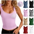 thumbnail image 1 of Vetsdori Camisole Tank Tops for Women Sleeveless Summer Tshirts Pullover Tanks and Camis Work,Undershirts Womens Tops Round Neck, 1 of 6