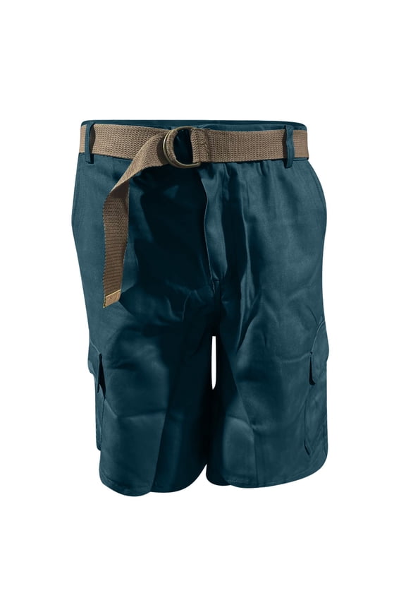 Cargo Shorts for Men Athletic Pockets Short Pants Relaxed Fit Summer Workout Fashion,Elastic Waist Outdoor Mens Shorts