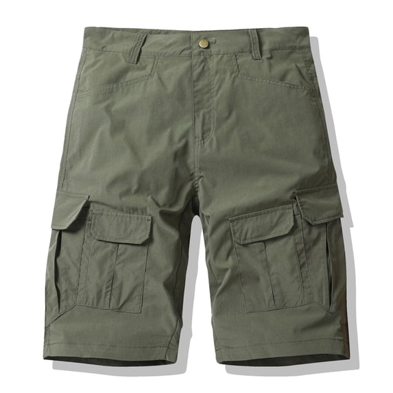 Vetsdori Cargo Shorts for Men Athletic Summer Short Pants Fashion Elastic Waist,Workout Ropa Mens Shorts Pockets