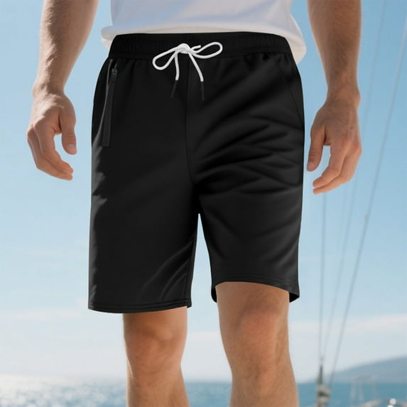 Vetsdori Cargo Shorts for Men Pockets Summer Short Pants Relaxed Fit Casual Elastic Waist Athletic,Workout Mens Shorts Style