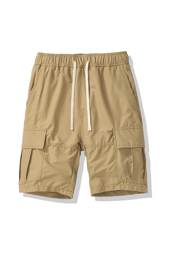 Cargo Shorts for Men Summer Athletic Short Pants Pockets Workout,Relaxed Fit Ropa Fashion Mens Shorts Khaki