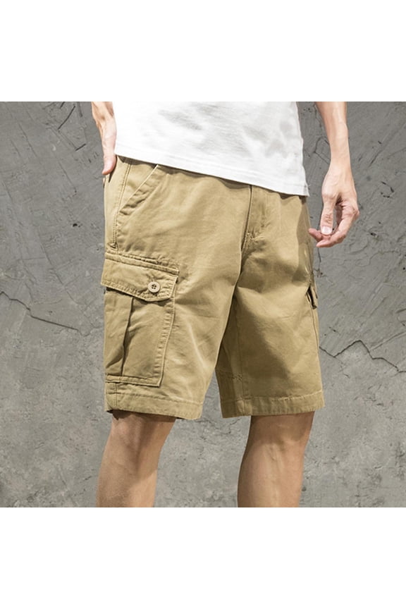 Cargo Shorts for Men Summer Khaki Short Pants Pockets Workout Relaxed Fit Casual,Athletic Ropa Mens Shorts