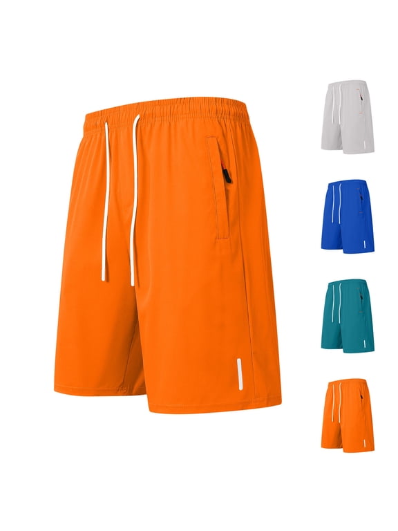 Dry Fit Athletic Shorts for Men Pockets Gym Short Pants Running Lightweight,Drawstring Summer Elastic Waist Breathable Mens Shorts Ropa,Size 26