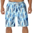 thumbnail image 1 of Vetsdori Dry Fit Shorts for Men Beach Casual Short Pants Summer Swim Trunks,Pocket Elastic Waist Mens Shorts Breathable,Size L, 1 of 5