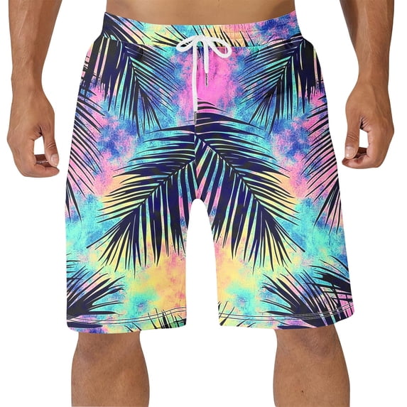 Vetsdori Dry Fit Shorts for Men Pocket Short Pants Beach Summer Breathable Elastic Waist,Hombre Mens Shorts Swim Trunks,Size L