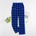 thumbnail image 1 of Vetsdori Flannel Pajamas Pants for Women Fleece Pj Bottoms Holiday Sleepwear Soft PJS,Plaid Elastic Waist Womens Lounge Pants Home, 1 of 5